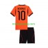 Holland Memphis Depay 10 Børne Hjemmebane Fodboldtrøje VM 2026 Lange Ærmer