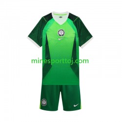 Nigeria 2026 Børne Hjemmebane Fodboldtrøje Lange Ærmer