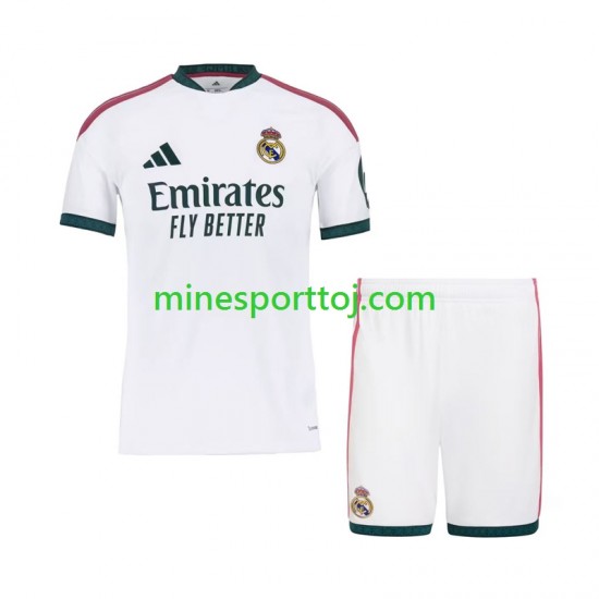 Real Madrid Børne Hjemmebane Fodboldtrøje 2026-2027 Lange Ærmer