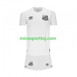 Santos FC Børne Hjemmebane Fodboldtrøje 2026-2027 Lange Ærmer