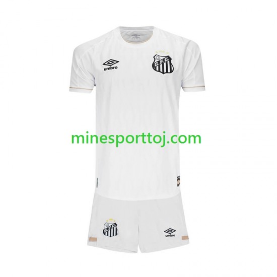 Santos FC Børne Hjemmebane Fodboldtrøje 2026-2027 Lange Ærmer