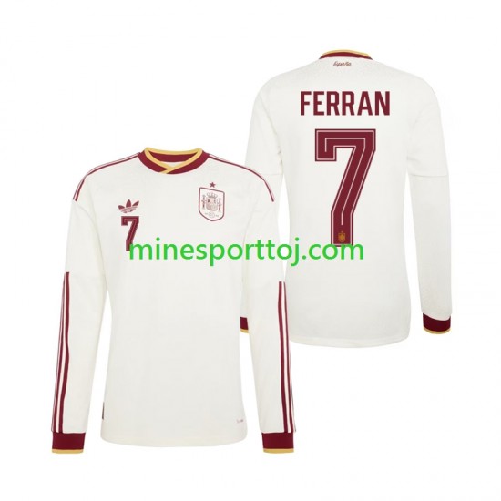 Spanien Ferran Torres 7 Herre Udebane Fodboldtrøje VM 2026 med Korte Ærmer