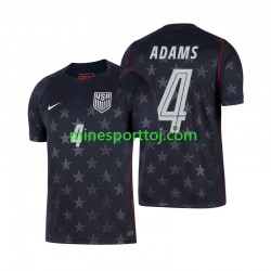 USA Tyler Adams 4 Herre Udebane Fodboldtrøje VM 2026 Lange Ærmer