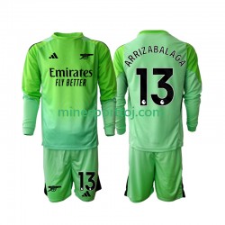 Arsenal Målmand Kepa Arrizabalaga 13 Børne Udebane Fodboldtrøje 2025-2026 med Korte Ærmer