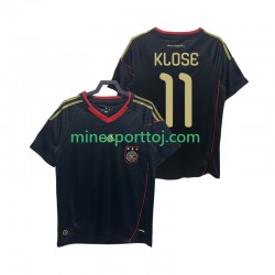 Tyskland KLOSE 11 2010 Herre Retro Udebane Fodboldtrøje Lange Ærmer