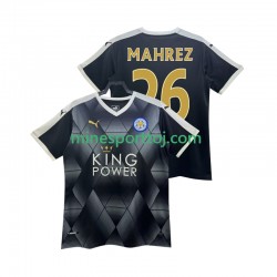 Leicester City MAHREZ 26 2014 2015 Herre Retro Udebane Fodboldtrøje Lange Ærmer