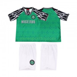 Nigeria 1995 Børne Retro Hjemmebane Fodboldtrøje Lange Ærmer