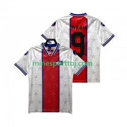 Paris Saint-Germain WEAH 9 1994 1995 Herre Retro Udebane Fodboldtrøje Lange Ærmer