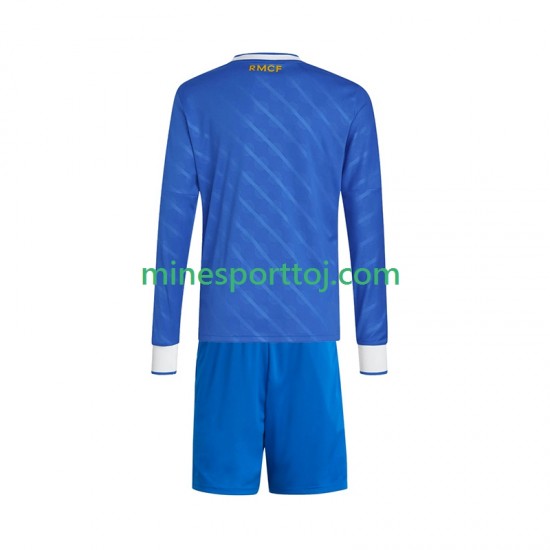 Real Madrid Børne Tredje Fodboldtrøje 2025-2026 med Korte Ærmer