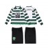 Sporting CP 2001 2003 Børne Retro Hjemmebane Fodboldtrøje med Korte Ærmer